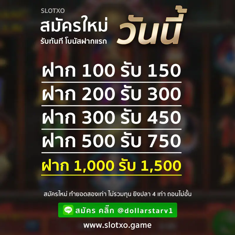 โปรโมชั่น Slot XO