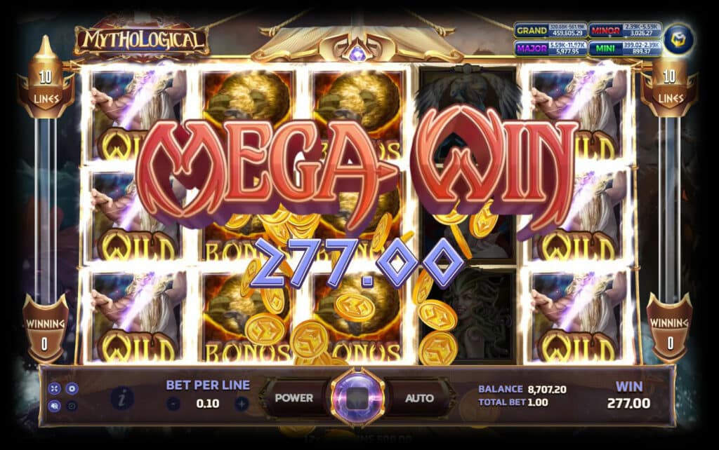 Slot Game Mythological