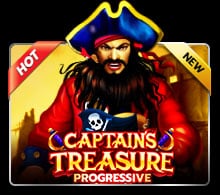 แนะนำ Captains Treasure Progressive