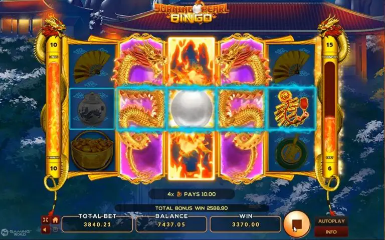 BURNING PEARL BINGO