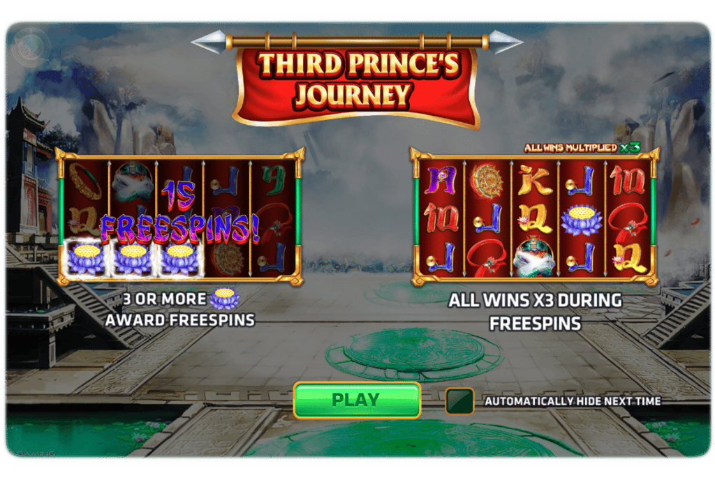 Third Princes Journey